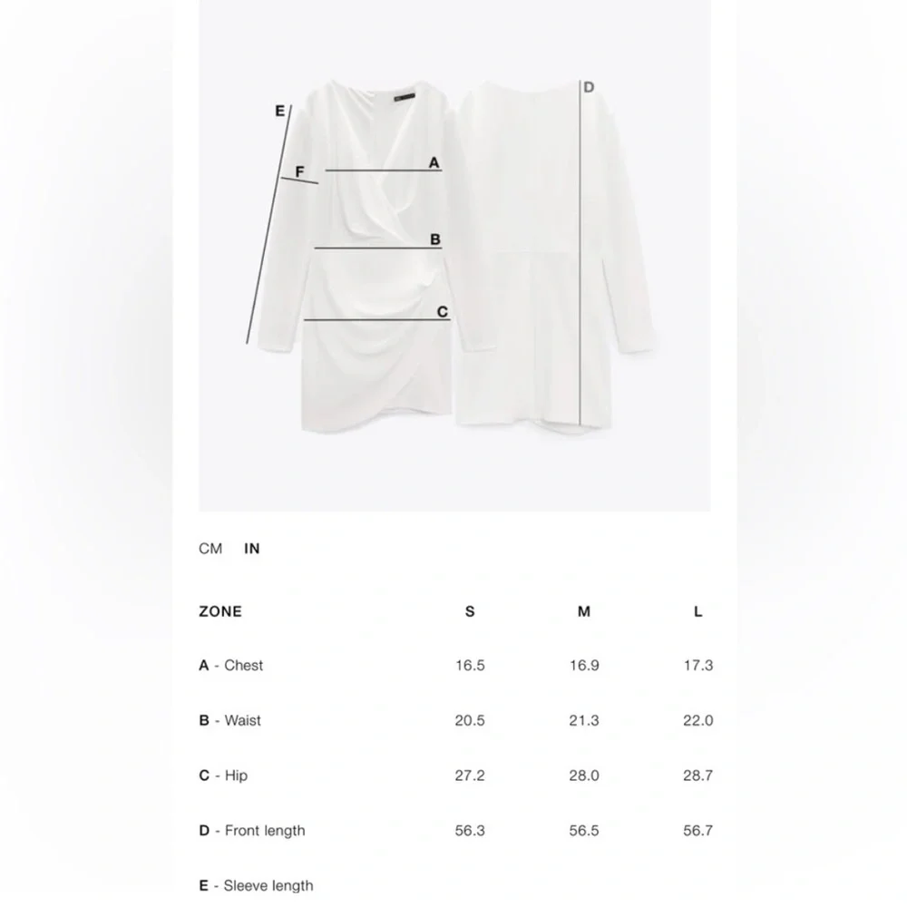 Zara Asymmetric neckline with wide strap and off-the-shoulder design Size XS - Picture 12 of 15